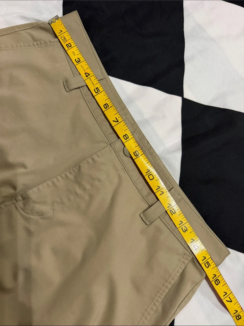 RHONE Men's Flat-Front Khaki Shorts - Neutral Tan 30